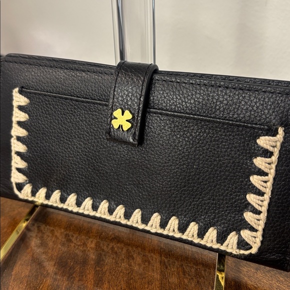 LUCKY BRAND GENUINE LEATHER WITH EMBROIDERED WHIPSTITCH ACCENTS (NWOT) - Picture 11 of 11